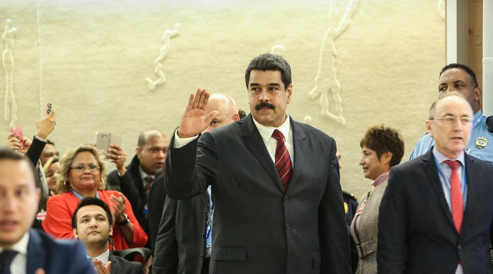 Maduro Accuses U.S. Of ‘Fabricating’ War Against Venezuela